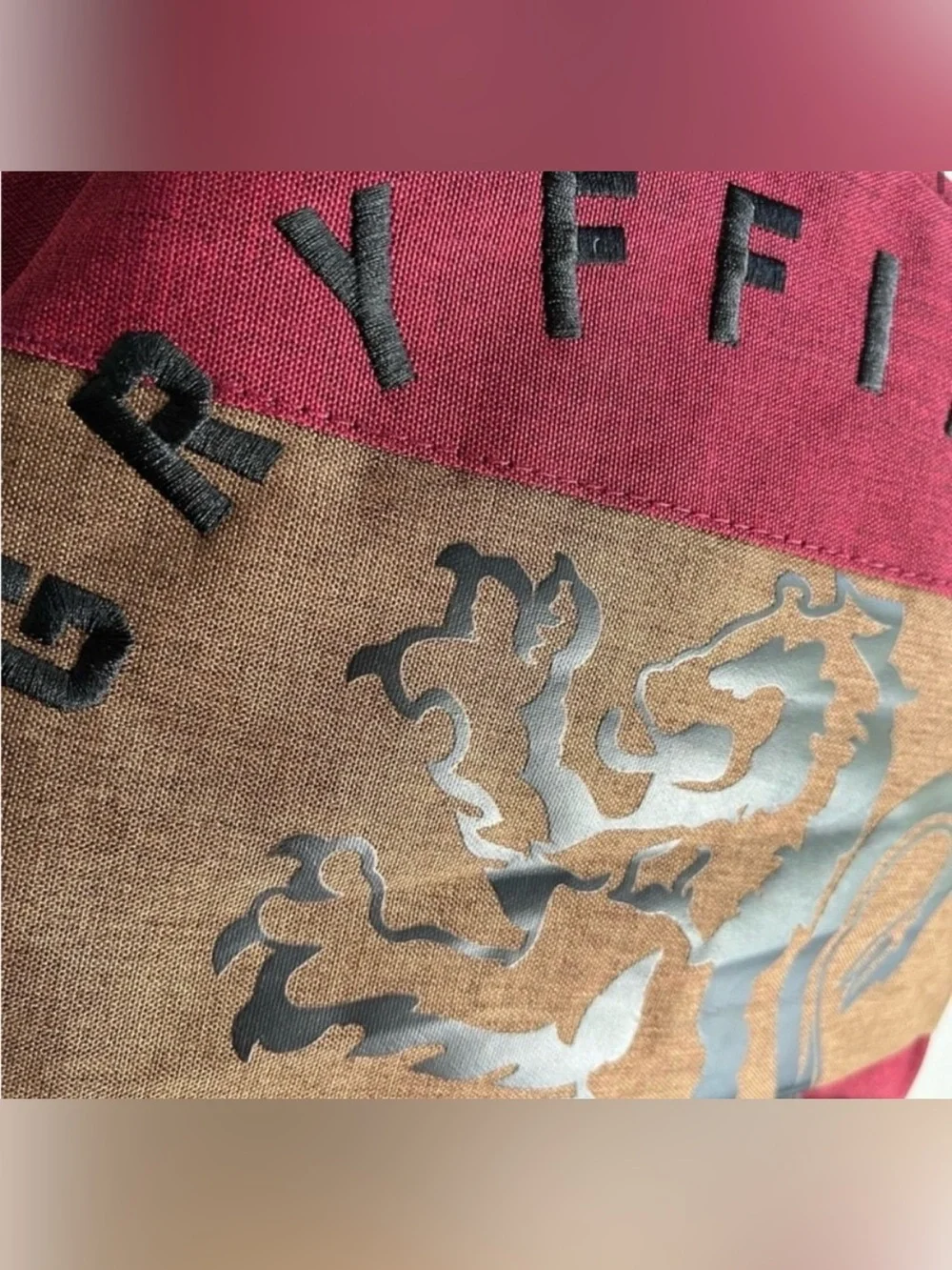 Gryffindor Harry Potter Color Block Backpack Red School Travel